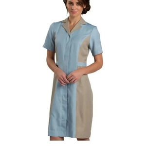Edwards Glacier Blue Premier Housekeeping Dress New